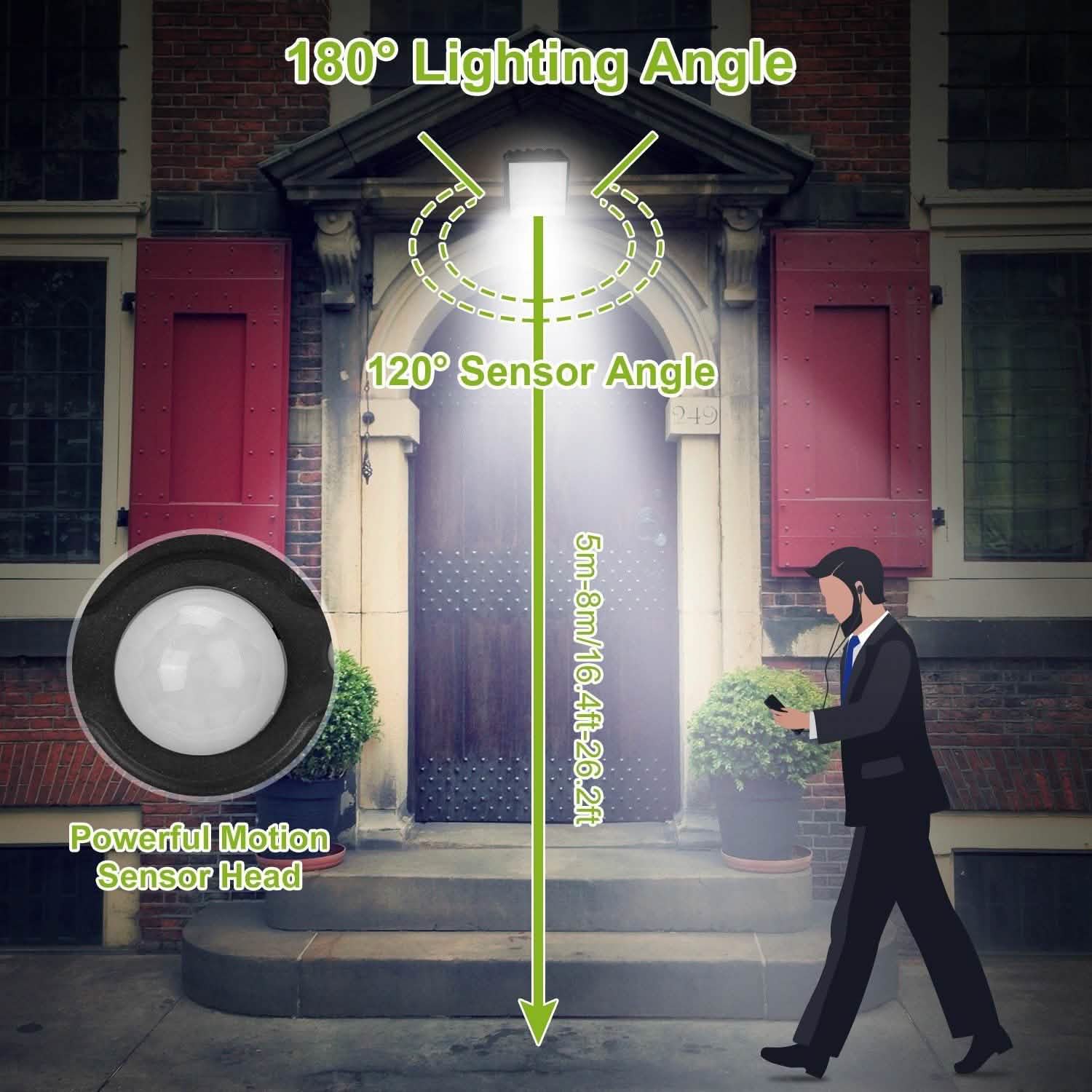 Solar Outdoor Wall Light DailySale