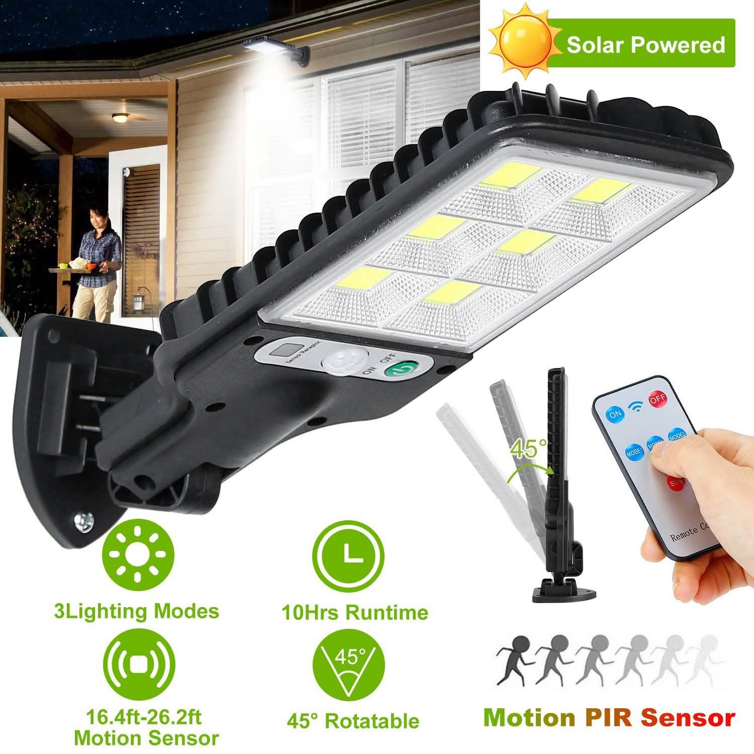 Solar Outdoor Wall Light DailySale