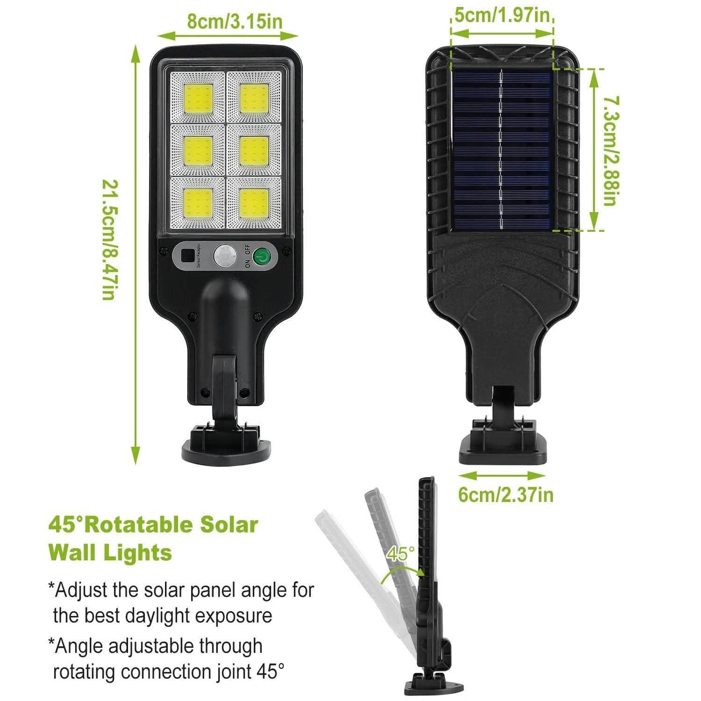 Solar Outdoor Wall Light DailySale