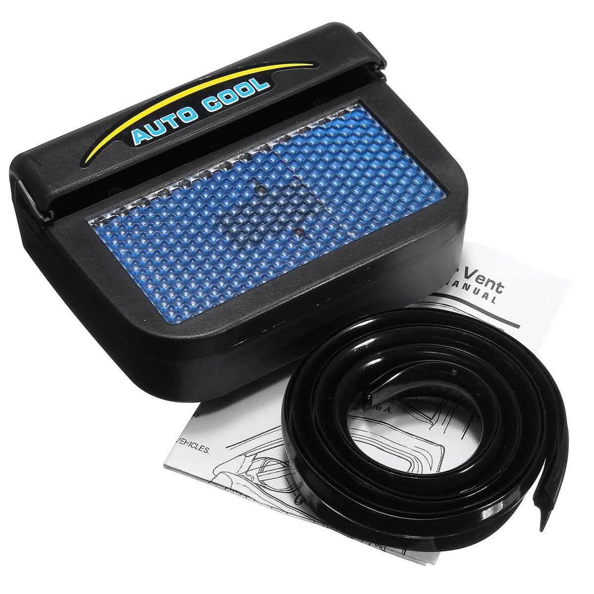 Solar Powered Car Window Fan DailySale