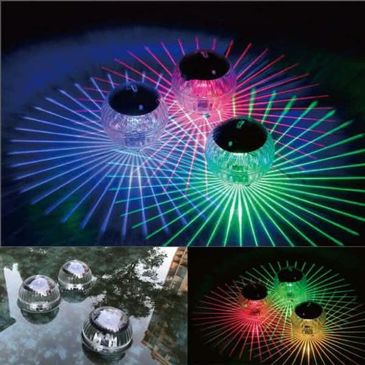 Solar Powered Floating Pond Light Garden Swimming Pool Color Changing LED Lamp DailySale