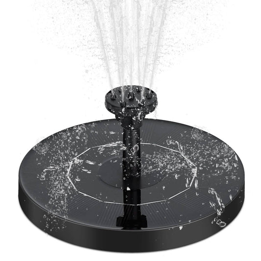 Solar Powered Fountain Pump Floating Bird Bath Pond DailySale
