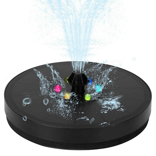 Solar Powered Fountain Pump Floating Bird Bath Pond Pump DailySale