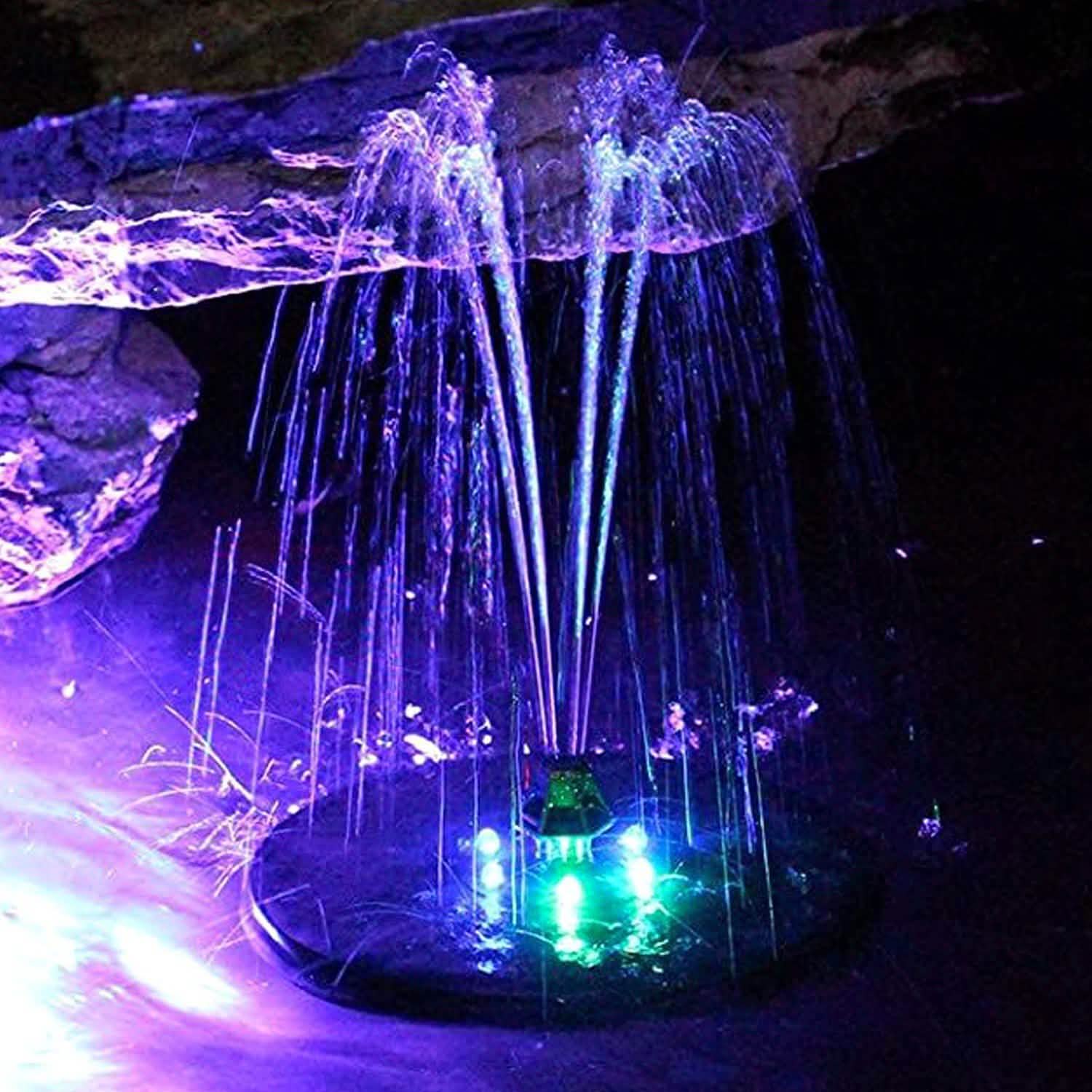 Solar Powered Fountain Pump Floating Bird Bath Pond Pump DailySale