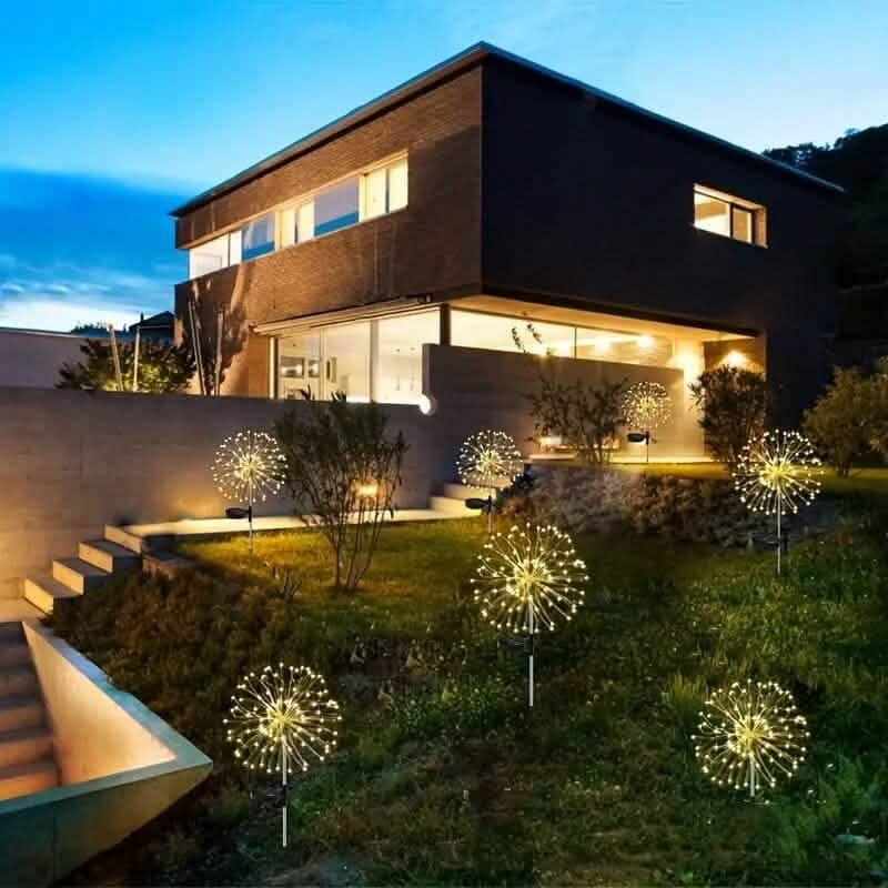 Solar-Powered Garden Lights with 60 LED and 8 Lighting Modes DailySale