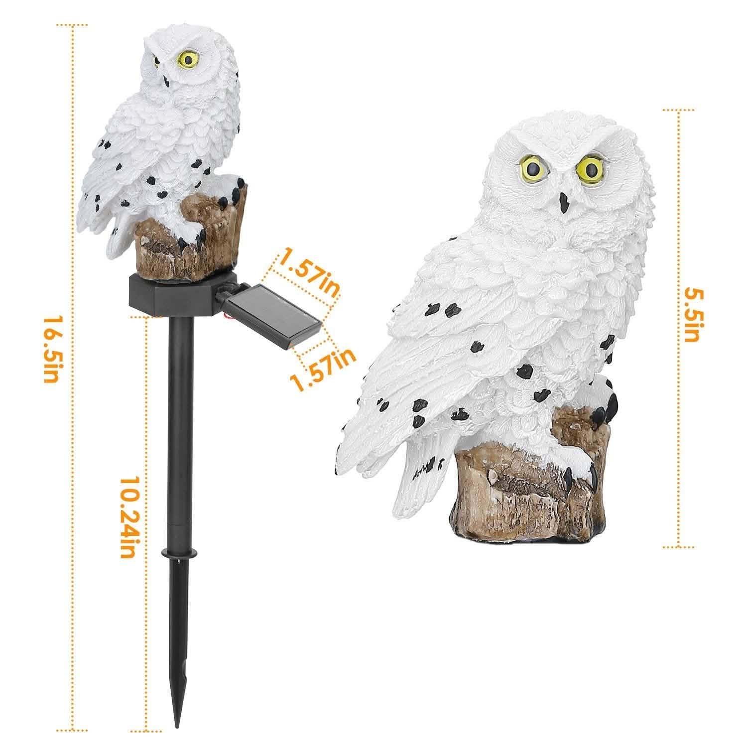 Solar Powered Owl Garden Light IP65 Waterproof DailySale