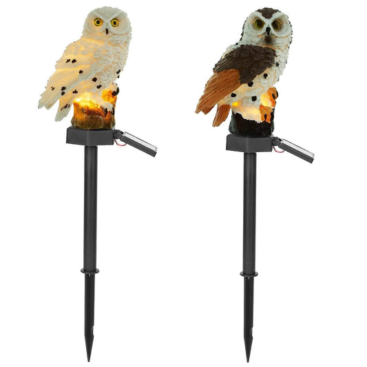 Solar Powered Owl Garden Light IP65 Waterproof DailySale