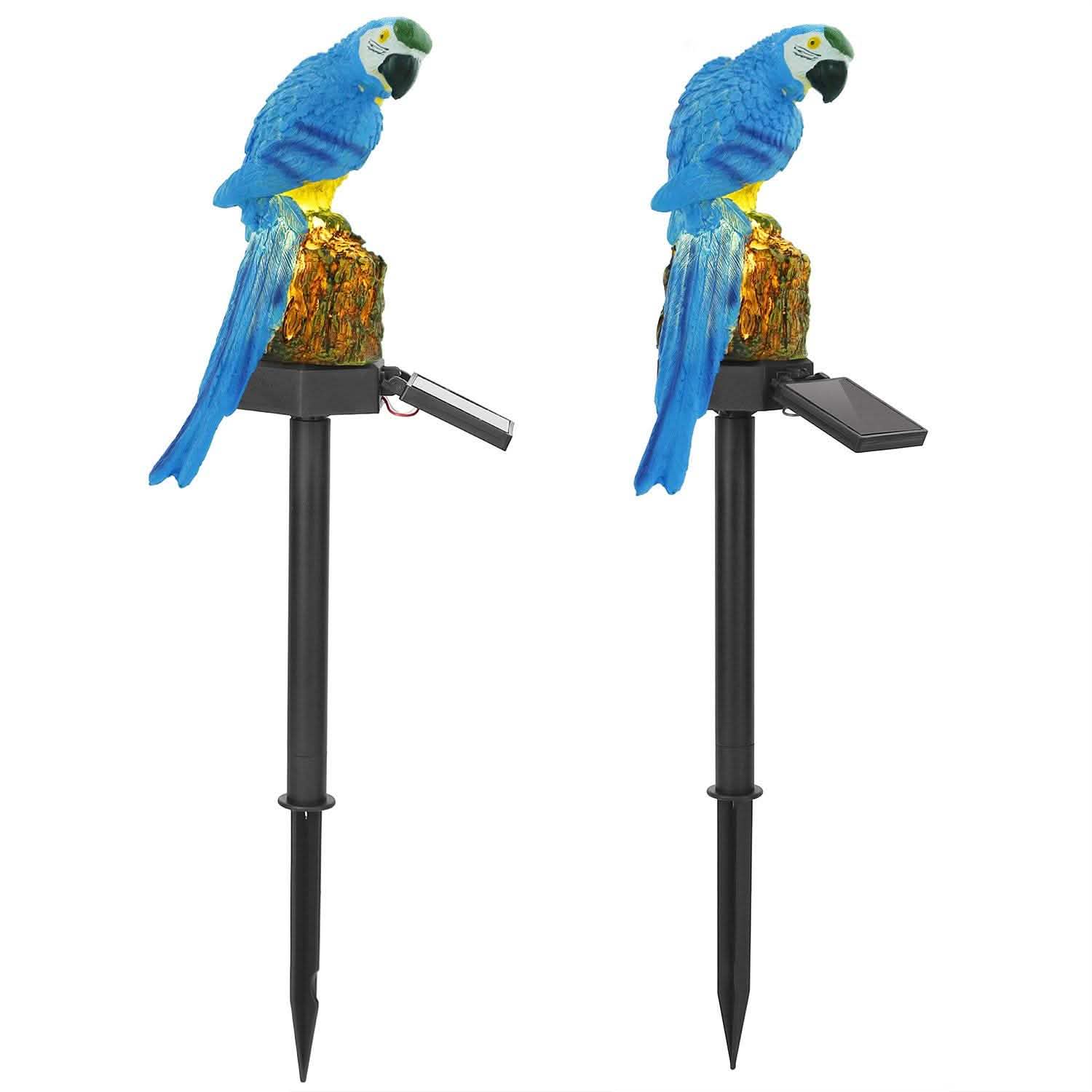 Solar Powered Parrot Garden Light IP65 Waterproof LED DailySale
