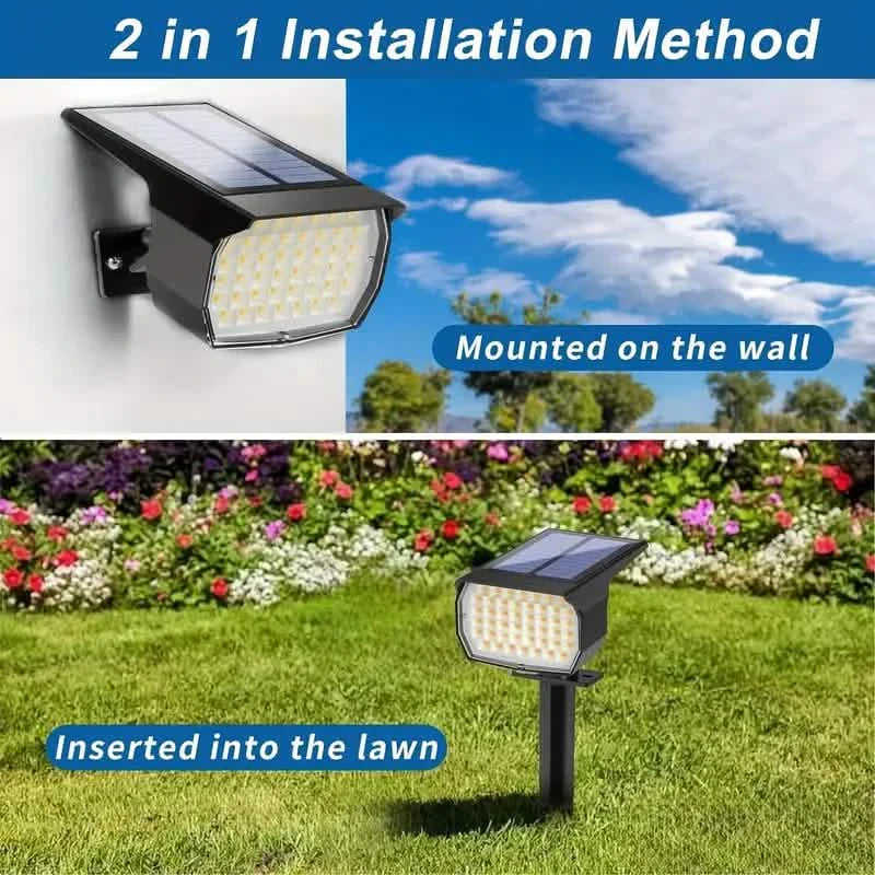 Solar Spot Lights and Solar Motion Sensor Spotlights DailySale