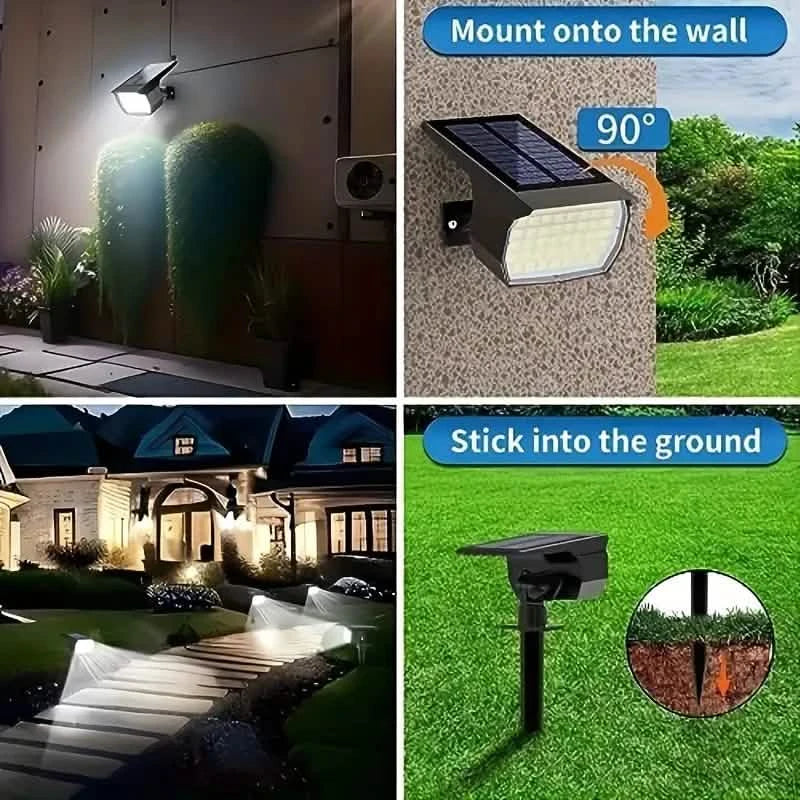 Solar Spot Lights and Solar Motion Sensor Spotlights DailySale