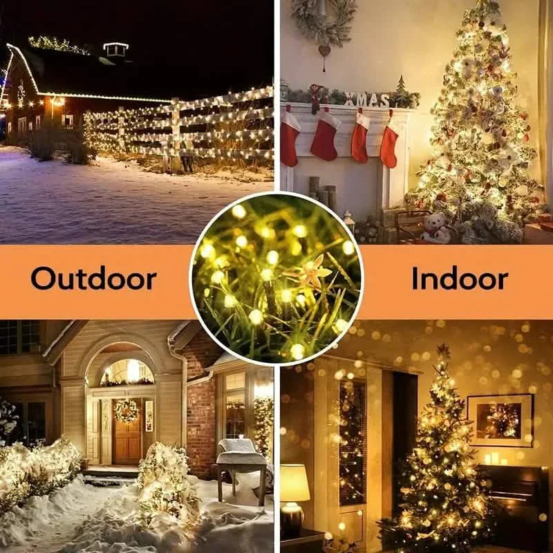Solar String Lights Outdoor Waterproof DailySale