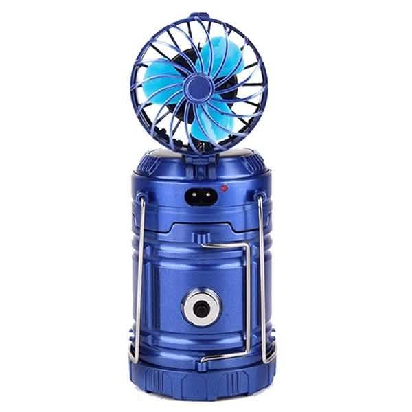 Solar USB Charging Tent Light + Fan DailySale