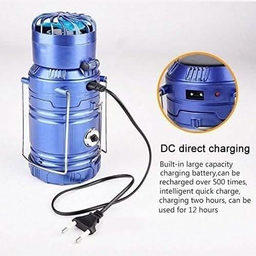 Solar USB Charging Tent Light + Fan DailySale