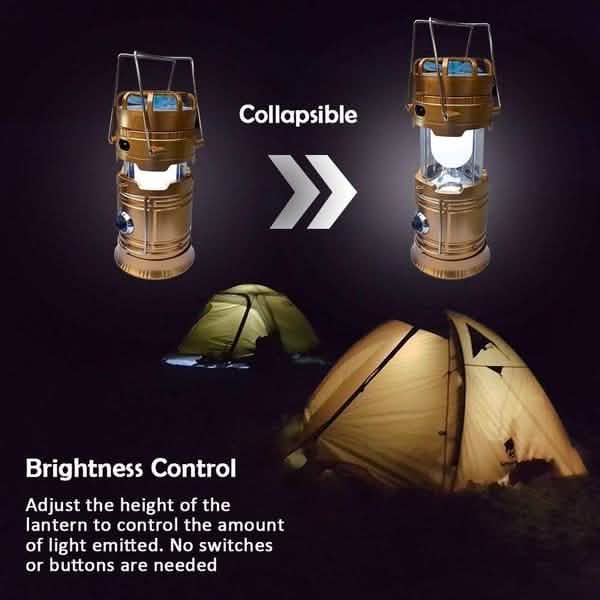 Solar USB Charging Tent Light + Fan DailySale