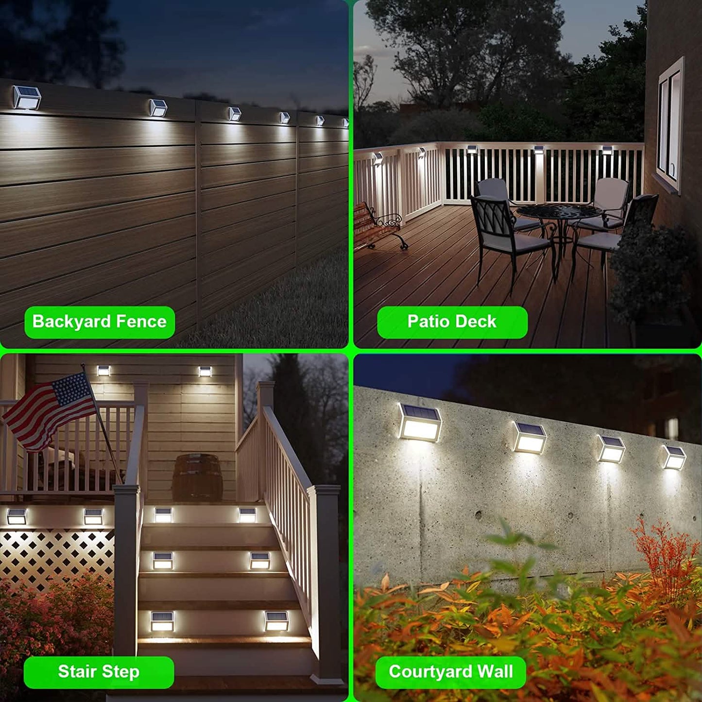 Solar Waterproof Outdoor Lights DailySale