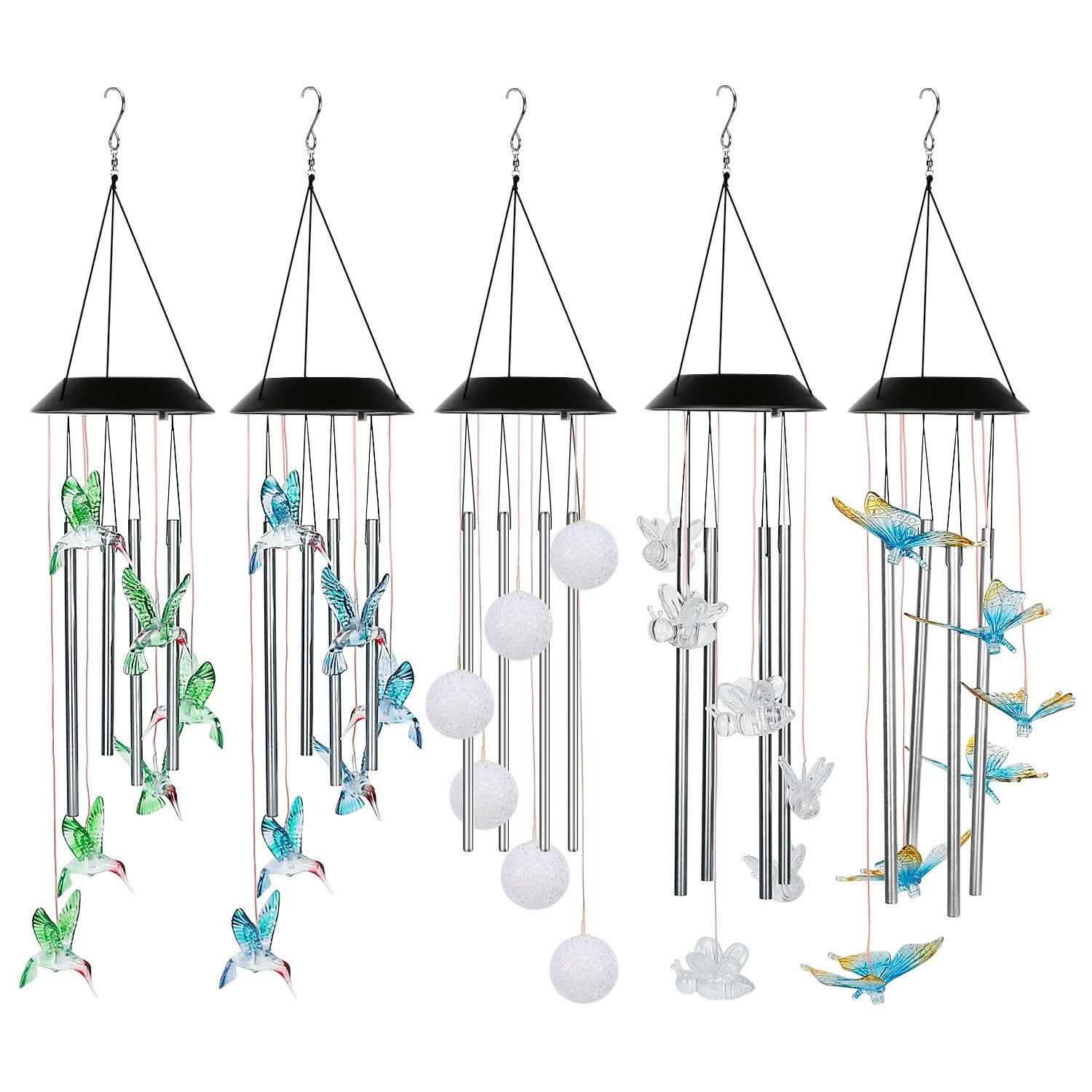 Solar Wind Chime Lights DailySale