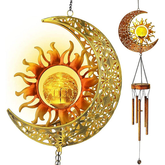 Solar Wind Chimes Garden Decorative Wind Chime Light DailySale