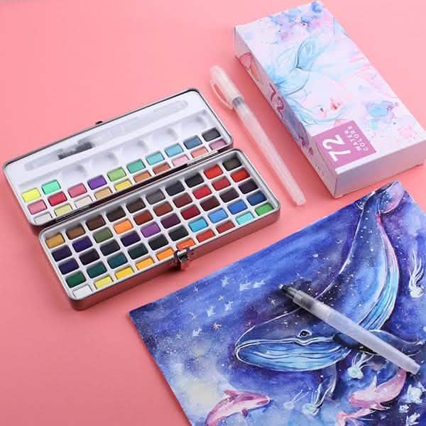 Solid Watercolor Pigment Set DailySale