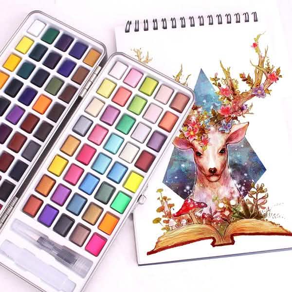Solid Watercolor Pigment Set DailySale