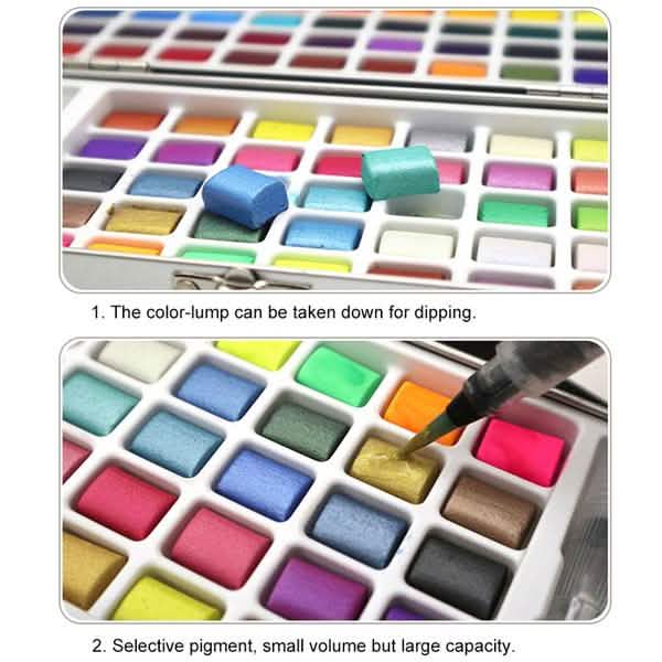 Solid Watercolor Pigment Set DailySale