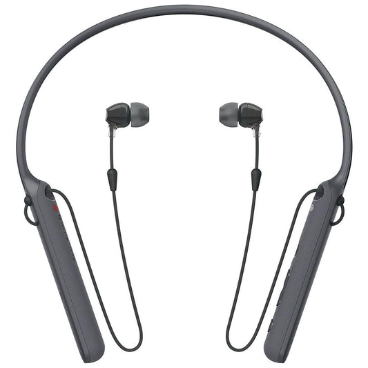 Sony - C400 Wireless Behind-Neck in Ear Headphone - Black (Refurbished) DailySale