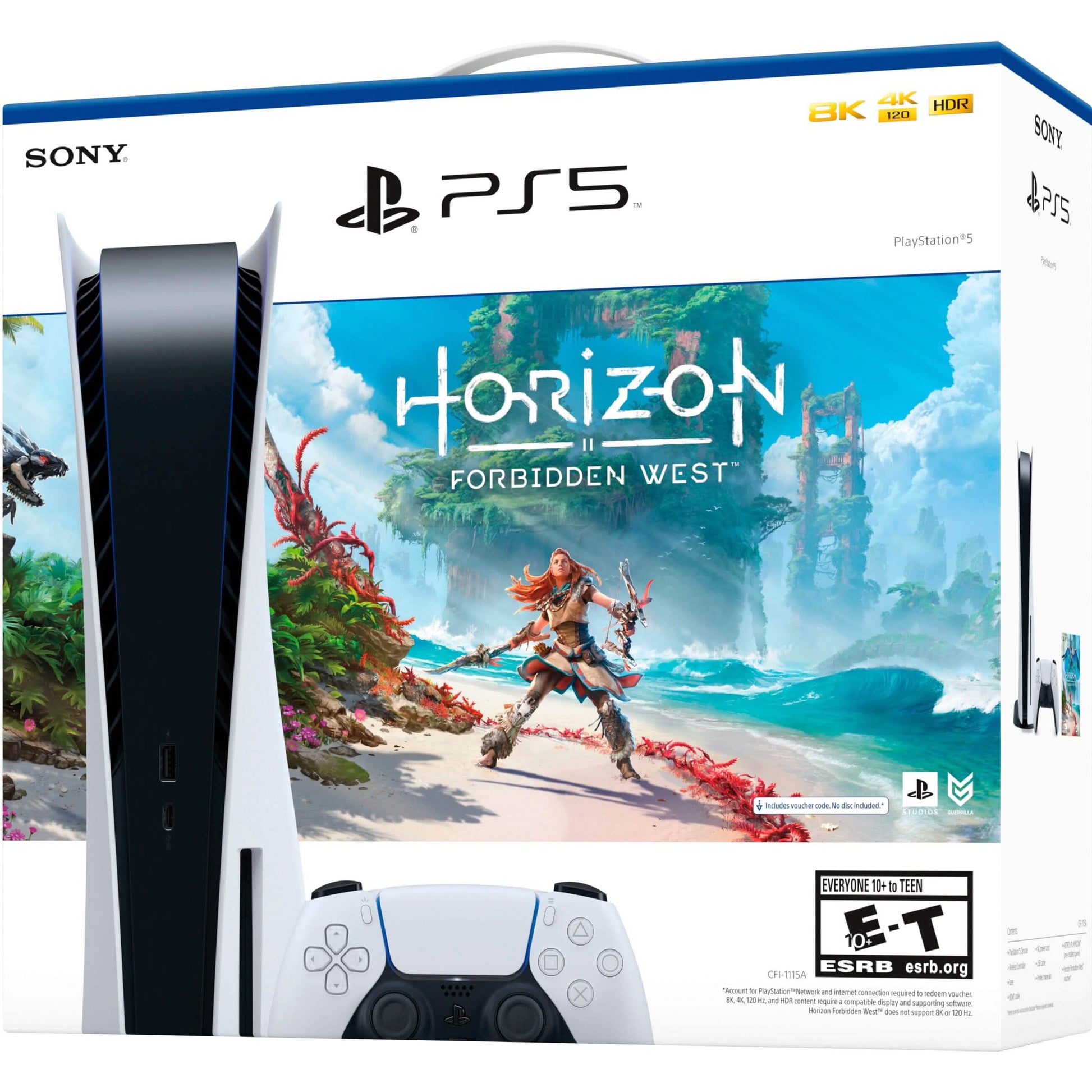 Sony PlayStation 5 Console Horizon Forbidden West Bundle Disk DailySale