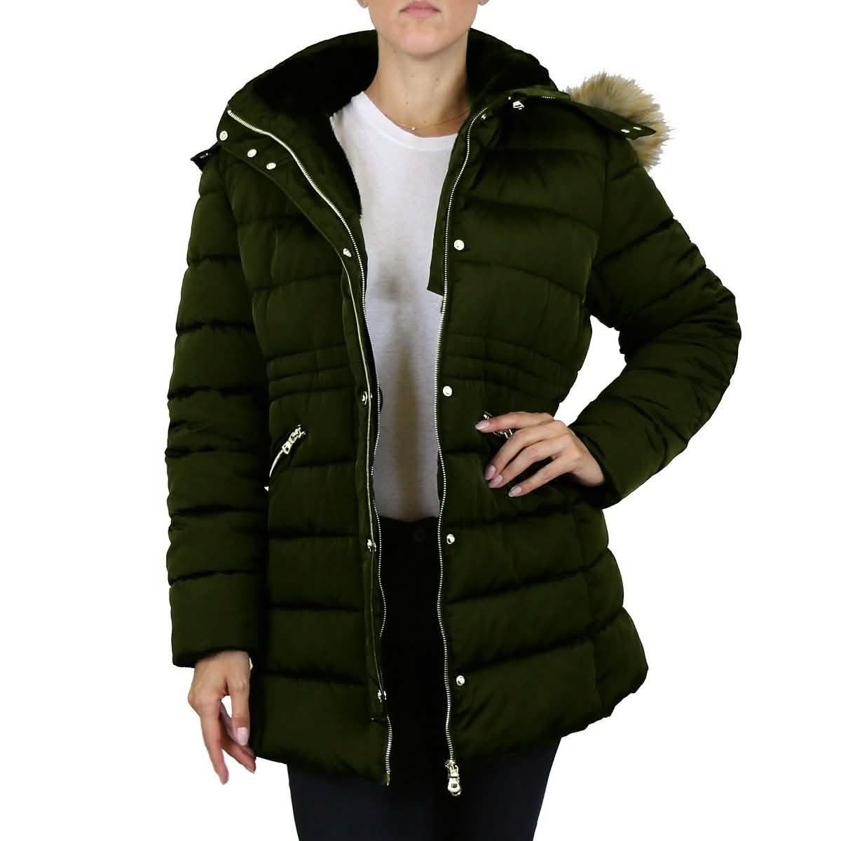 Spire By Galaxy Heavyweight Women's Parka with Hood DailySale
