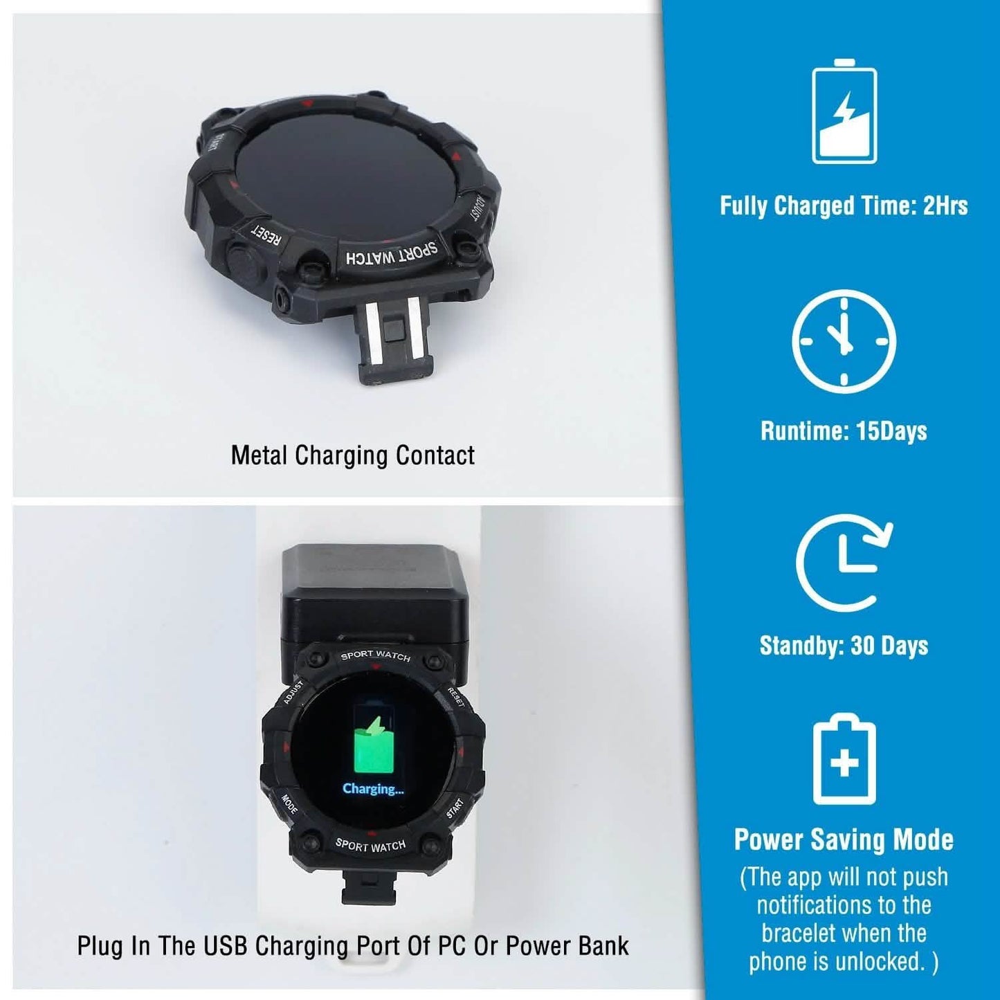 Sport Bracelet with Heart Rate Blood Pressure Sleep Monitor DailySale