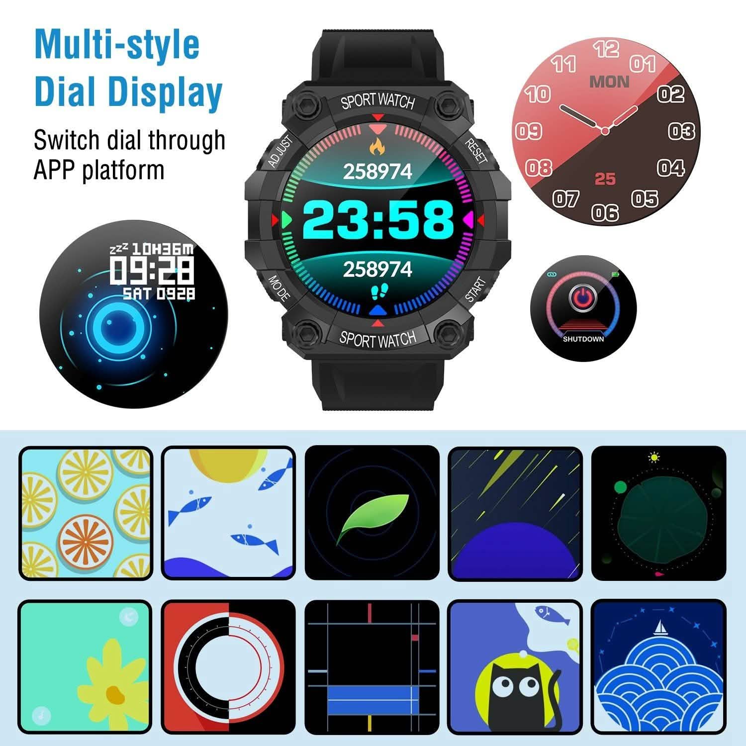 Sport Bracelet with Heart Rate Blood Pressure Sleep Monitor DailySale