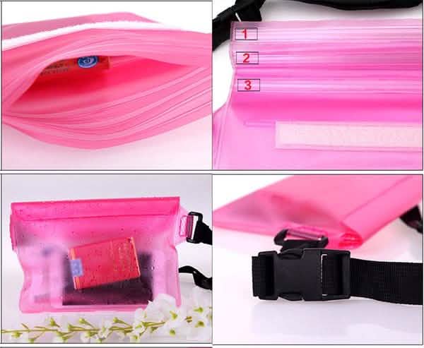 Sport Swimming Beach Waterproof Waist Bag Pouch Dry Case Fanny Pack Pocket DailySale