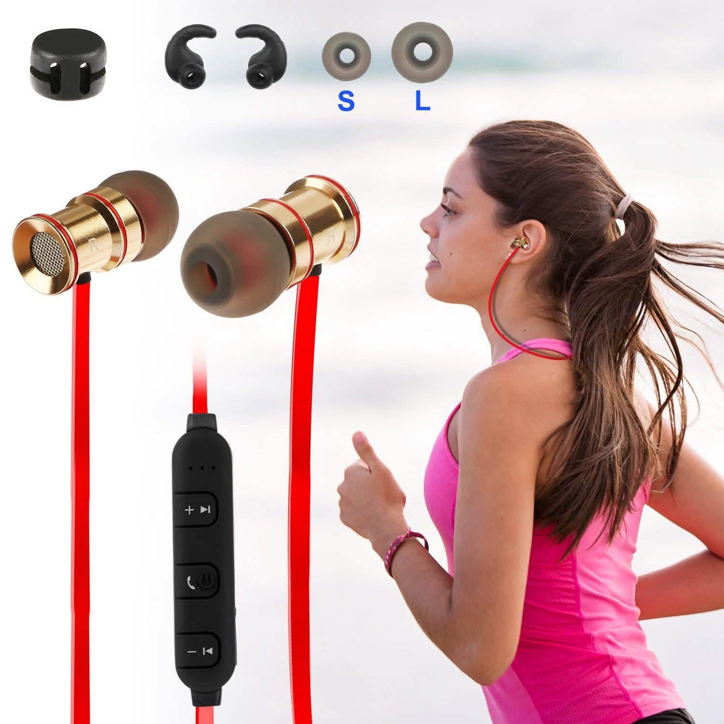Sports Headset Wireless V4.1 In-Ear Headphones DailySale
