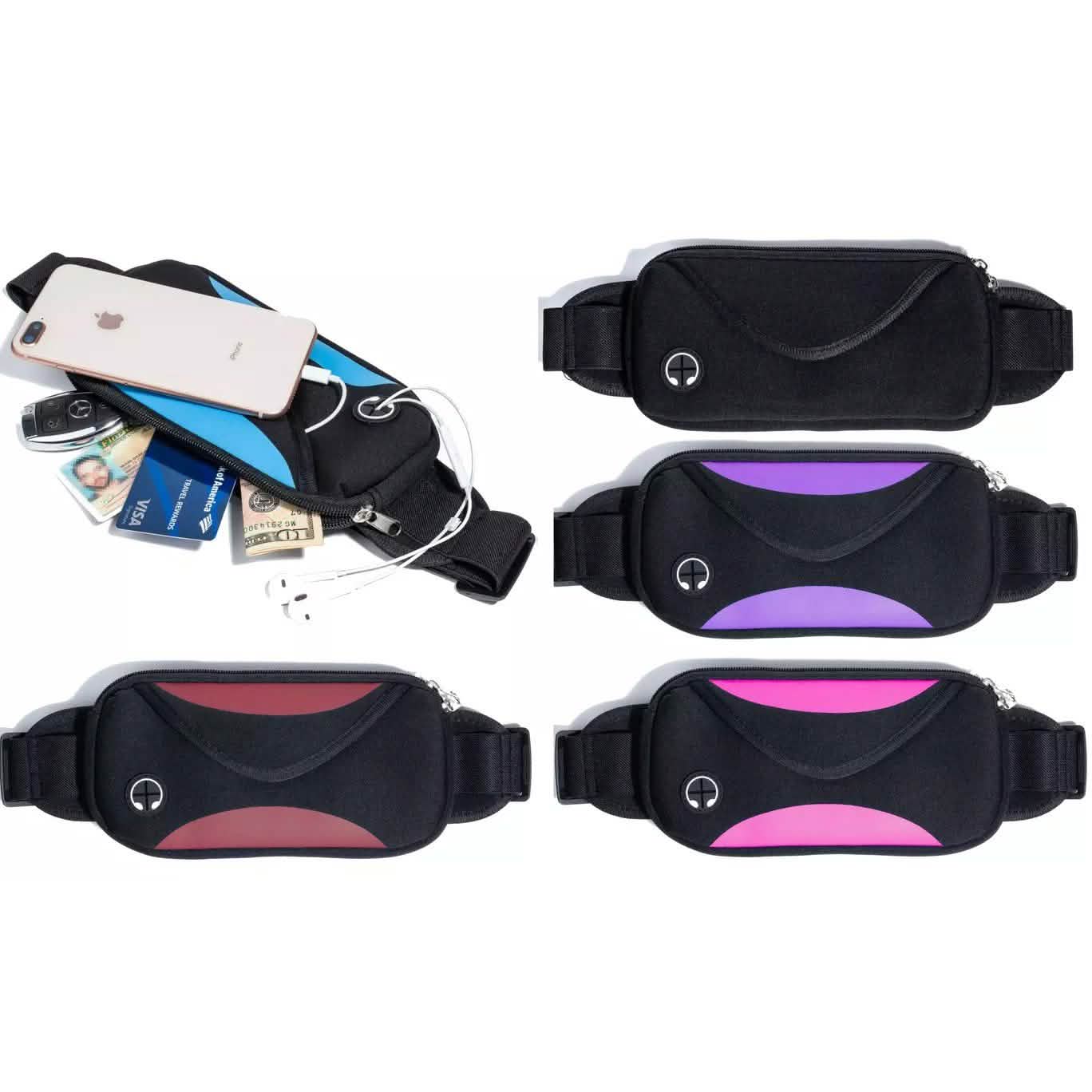 Sports Pouch Running Belt Fanny Pack Water Resistance with Adjustable Strap DailySale