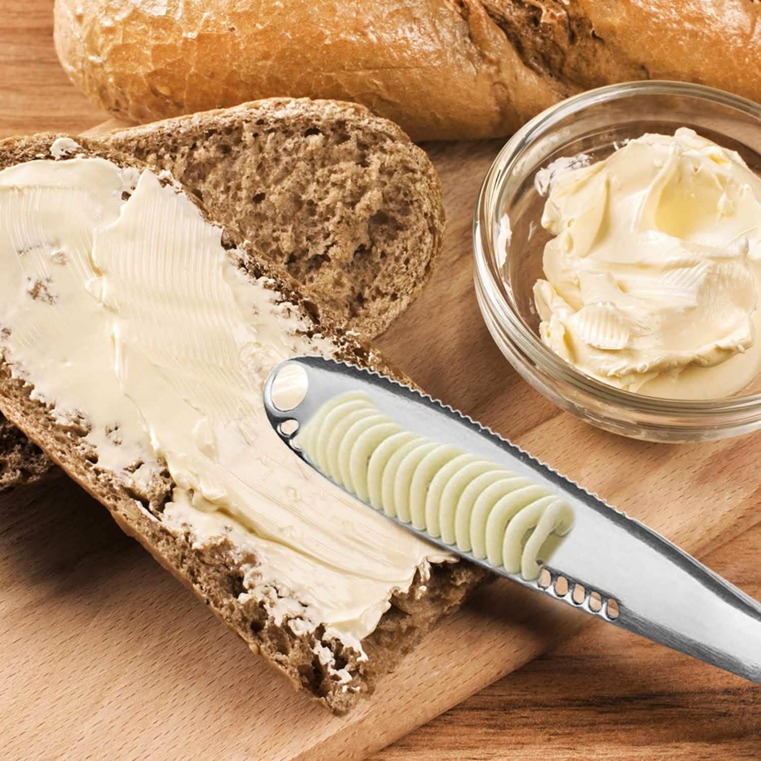 Stainless Steel And Copper Butter Spreader Cutter Slicer Knife DailySale