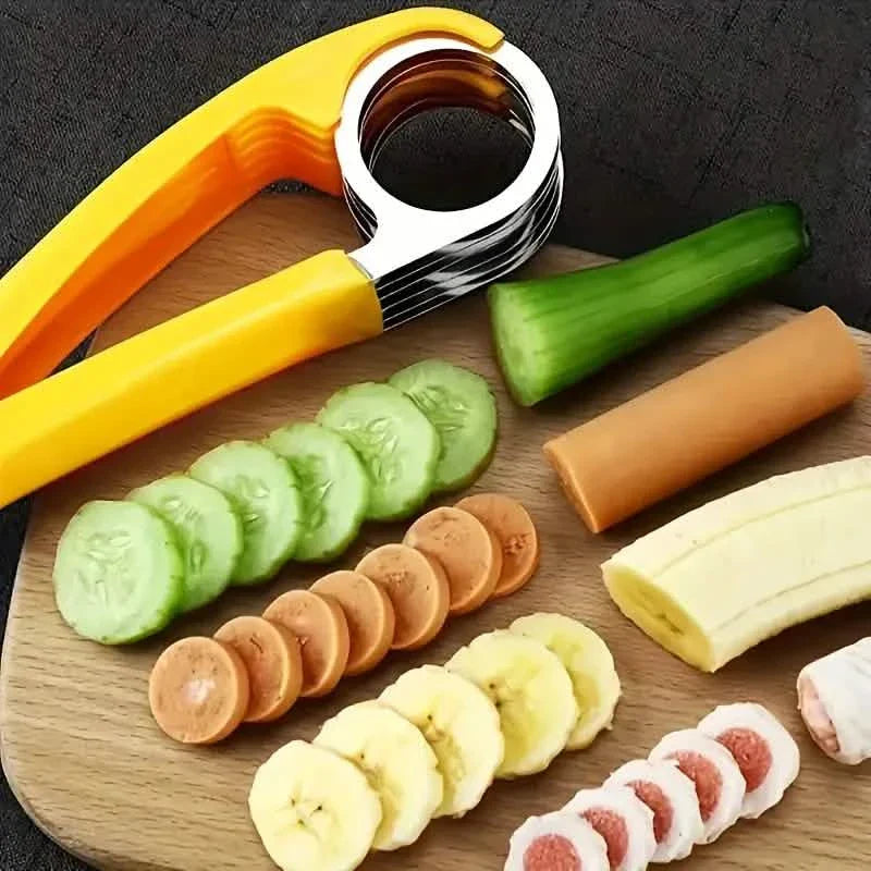 Stainless Steel Banana & Cucumber Slicer DailySale