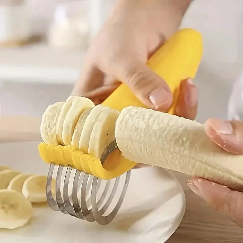 Stainless Steel Banana & Cucumber Slicer DailySale