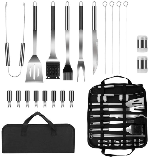 Stainless Steel BBQ Grill Tool Kit DailySale