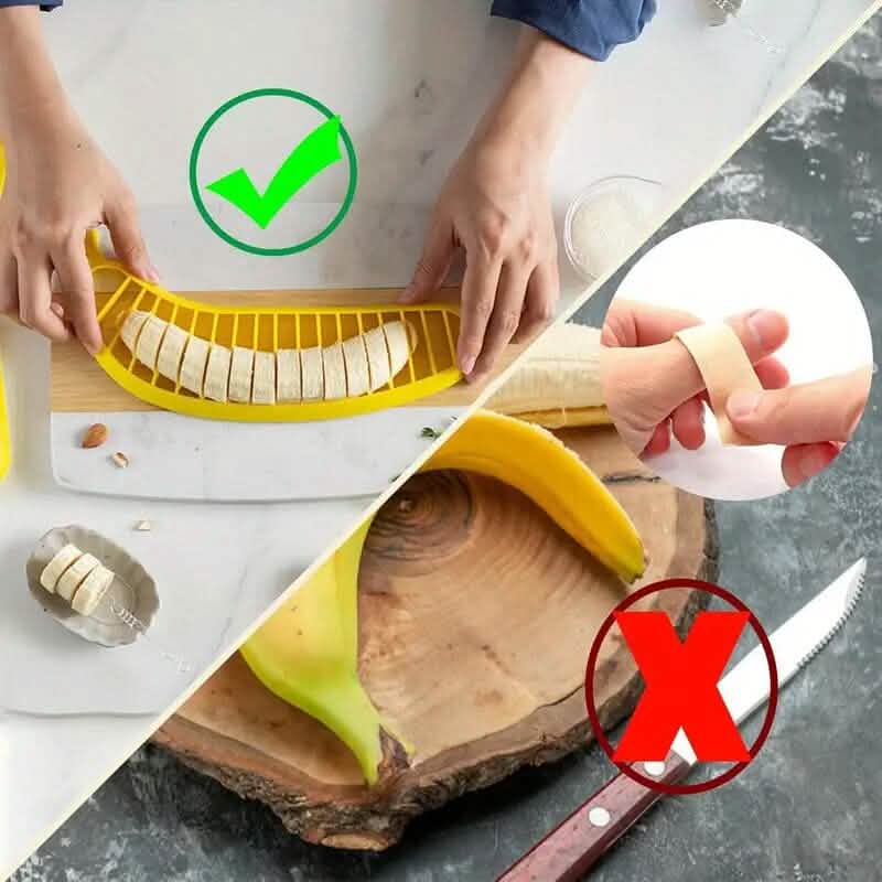 Stainless Steel Blade Banana Slicer DailySale