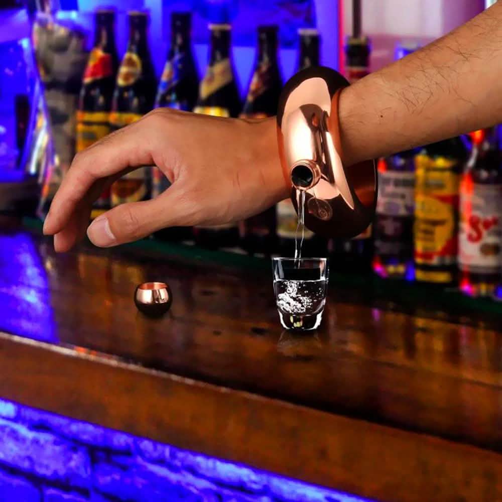 Stainless Steel Bracelet Flask DailySale