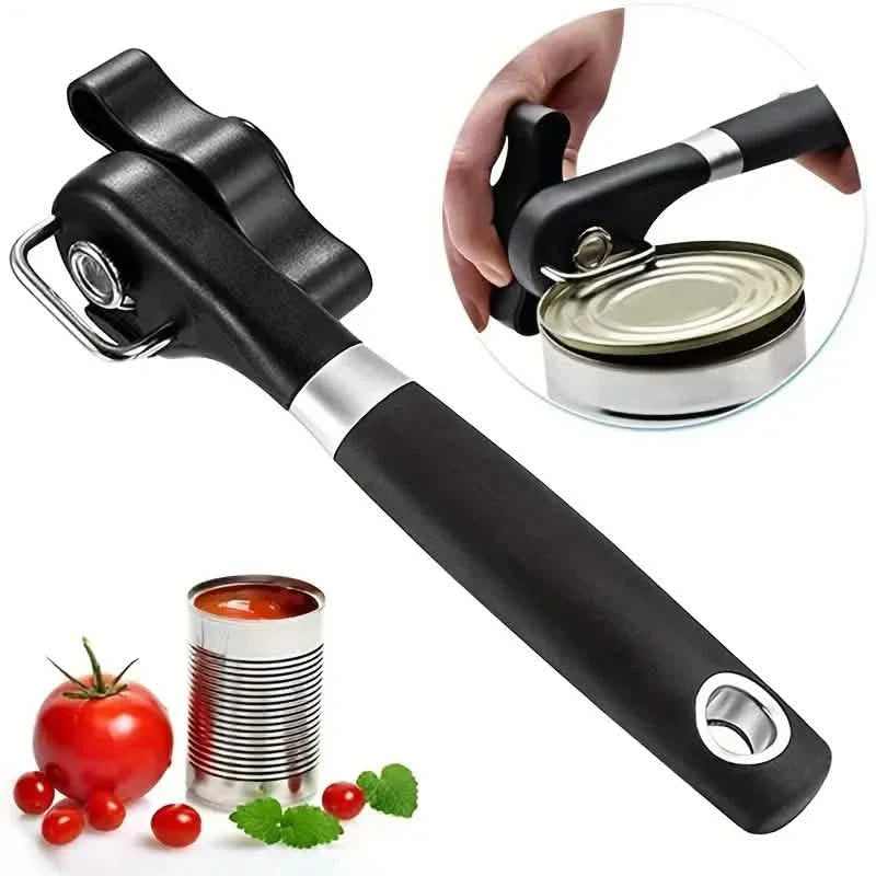 Stainless Steel Can Opener - Multifunctional Kitchen Gadget for Effortless Canning DailySale