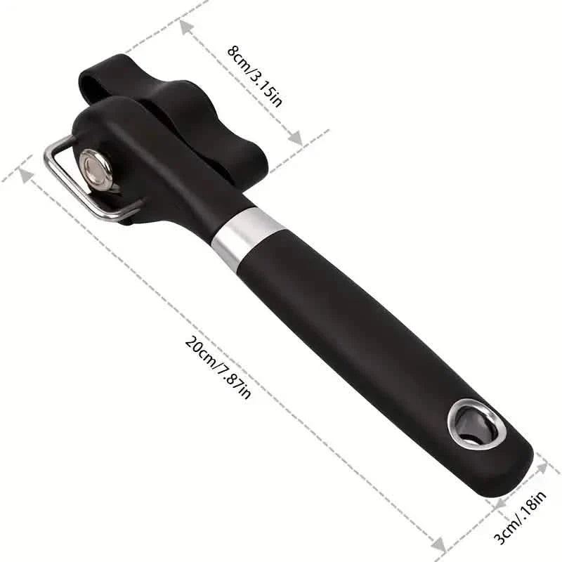 Stainless Steel Can Opener - Multifunctional Kitchen Gadget for Effortless Canning DailySale