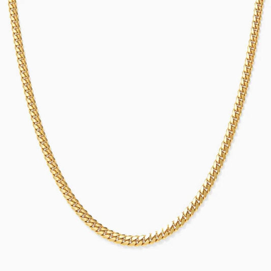 Stainless Steel Flat Snake Bone Chain Necklace DailySale