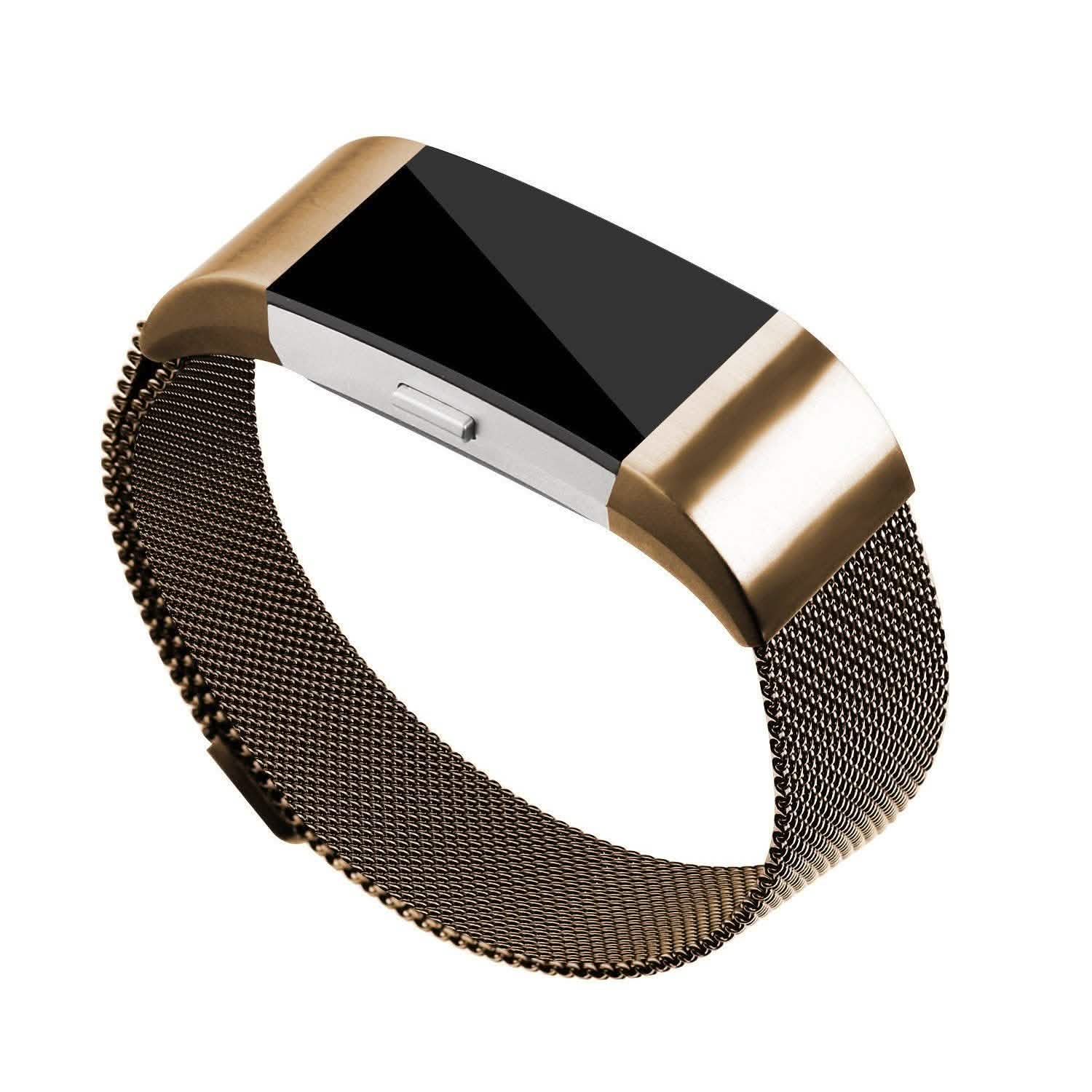 Stainless Steel Mesh Milanese Loop Band for Fitbit Charge 2 DailySale