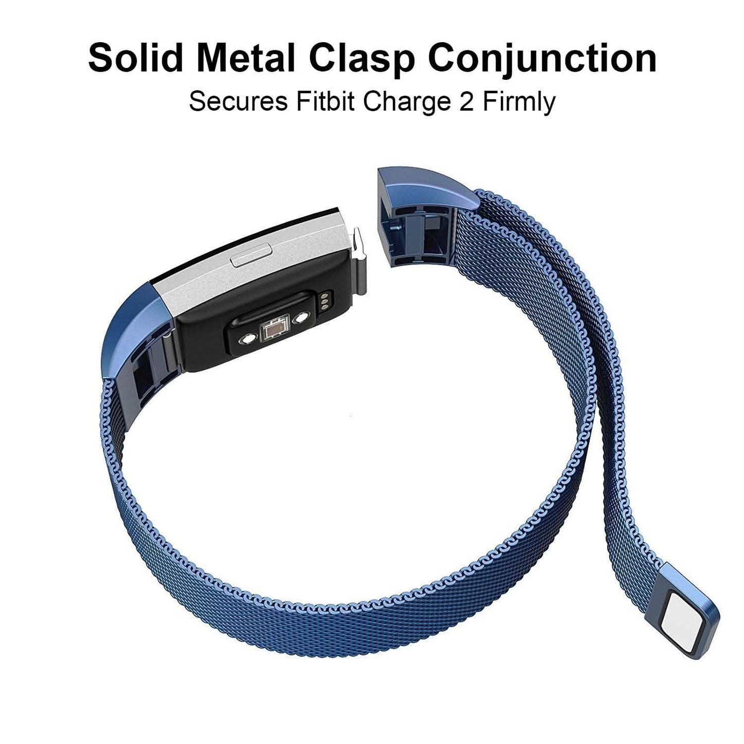 Stainless Steel Mesh Milanese Loop Band for Fitbit Charge 2 DailySale
