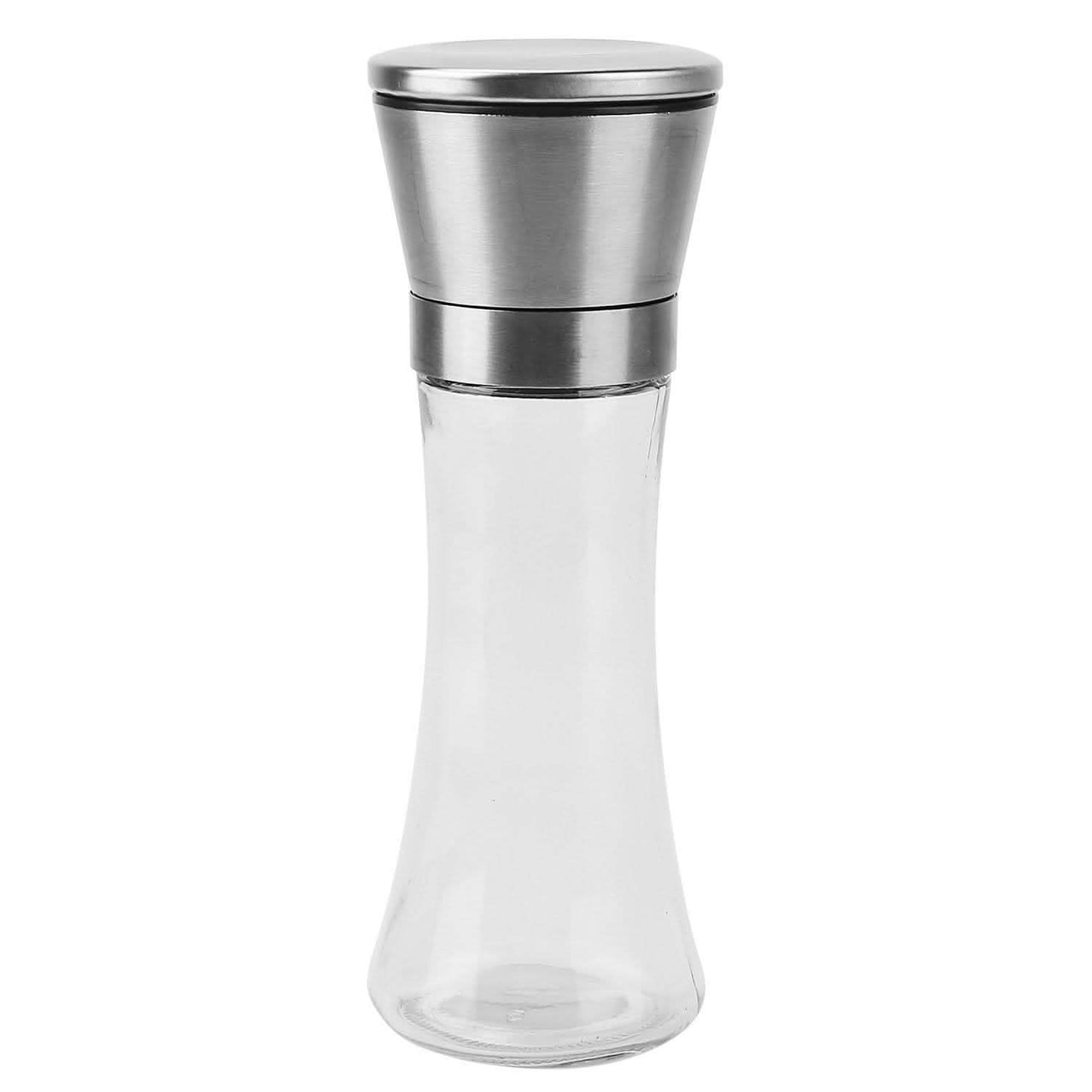 Stainless Steel Salt Pepper Grinder with Adjustable Coarseness DailySale