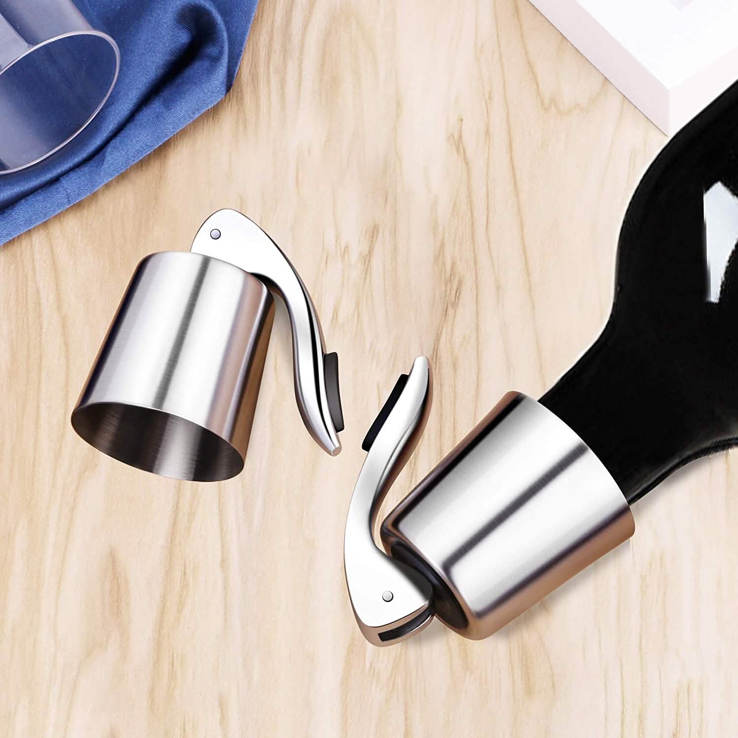 Stainless Steel Wine Bottle Stopper DailySale
