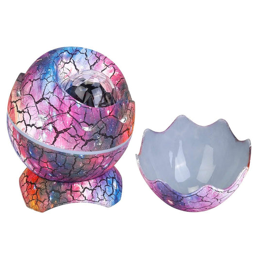 Star Project Lamp Galaxy Light Dinosaur Egg with Wireless Speaker and Remote Control DailySale