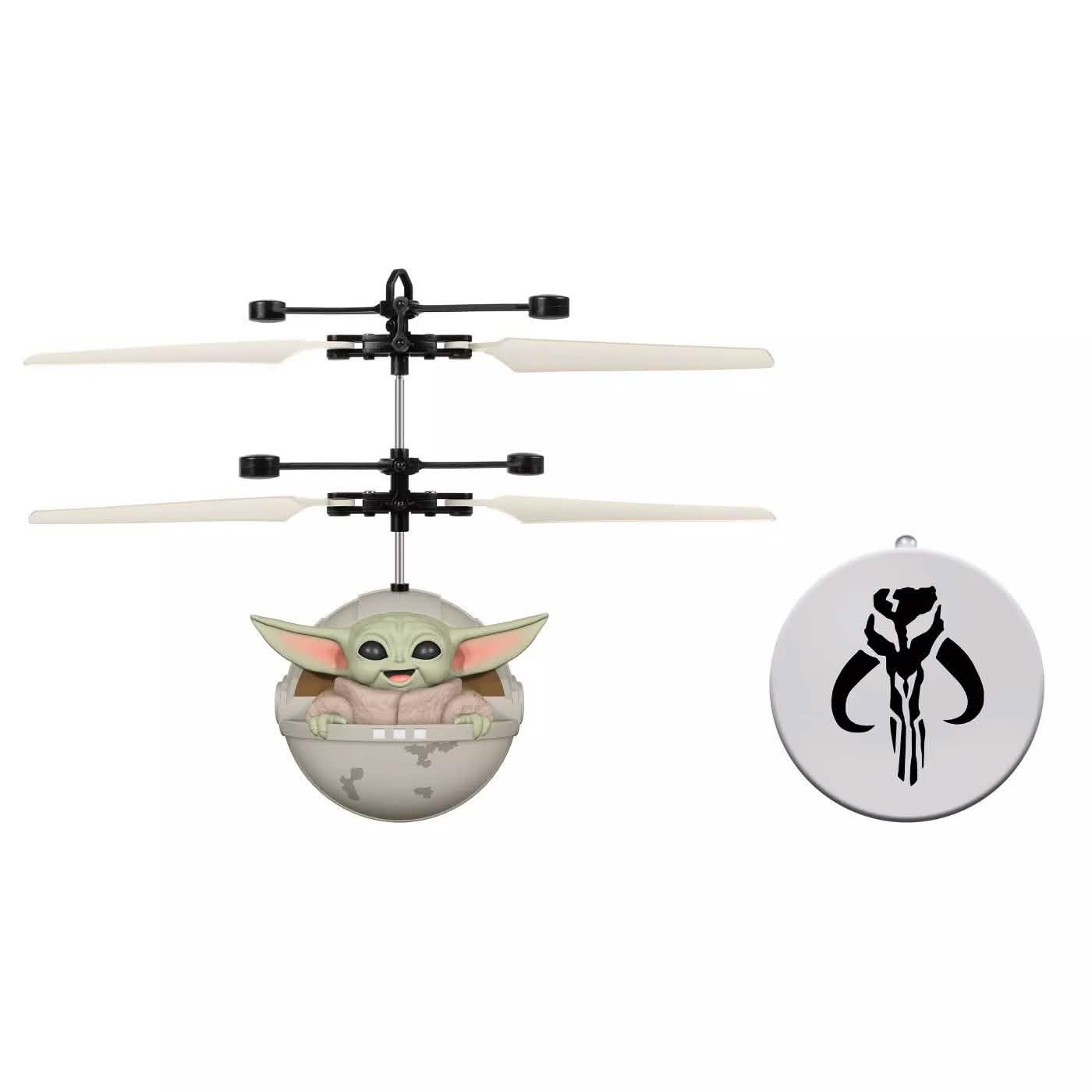 Star Wars The Mandalorian The Child In Pram Motion Sensing UFO Ball Helicopter DailySale