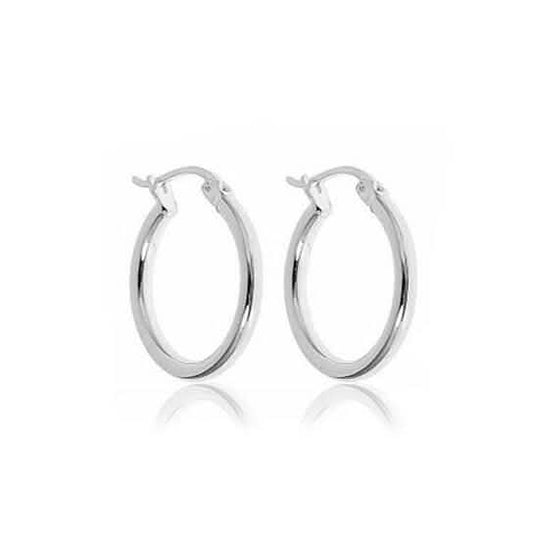 Sterling Silver 14MM Huggie Hoop Earring DailySale