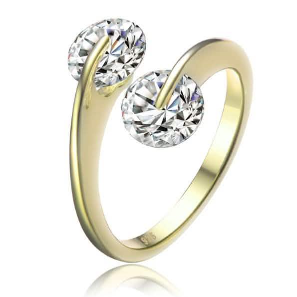 Sterling Silver Adjustable Ring DailySale