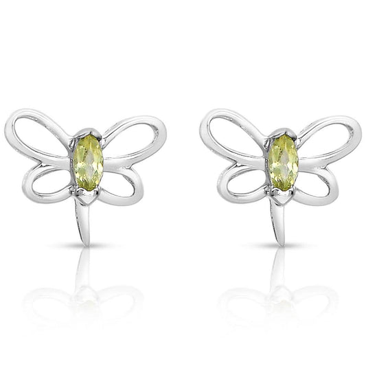 Sterling Silver Butterfly Earrings DailySale